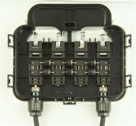 array junction box is used for|solar panel junction box replacement.